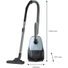 Philips 2000 series Bagged vacuum cleaner XD1142/10, 800W / XD1142/10