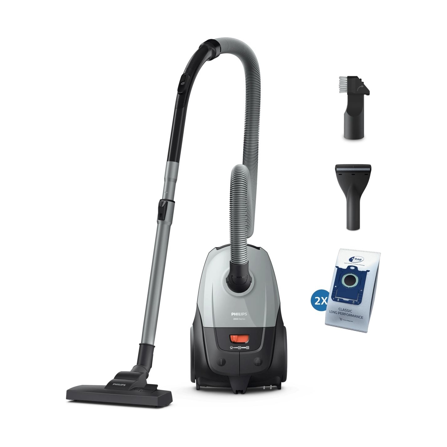 Philips Vacuum Cleaner|PHILIPS|Input power 850 W|Dust capacity 3 L|Cylinder vacuum|Cleaning type Dry|Dust container Dust bag|Col