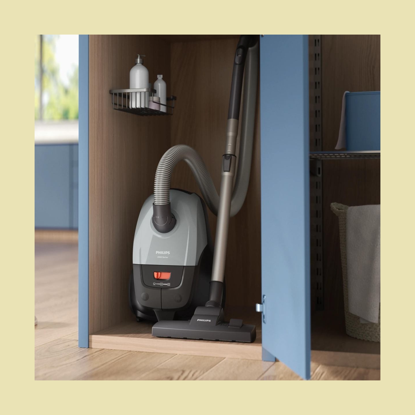 Philips Vacuum Cleaner|PHILIPS|Input power 850 W|Dust capacity 3 L|Cylinder vacuum|Cleaning type Dry|Dust container Dust bag|Col