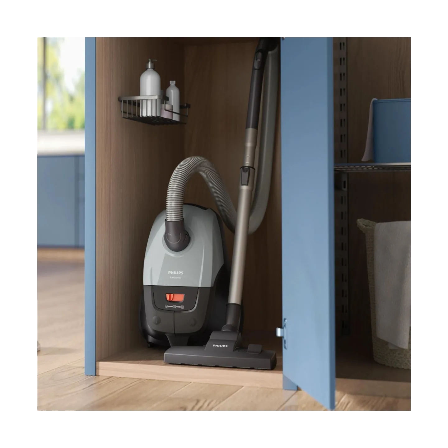 Philips Vacuum Cleaner|PHILIPS|Input power 850 W|Dust capacity 3 L|Cylinder vacuum|Cleaning type Dry|Dust container Dust bag|Col