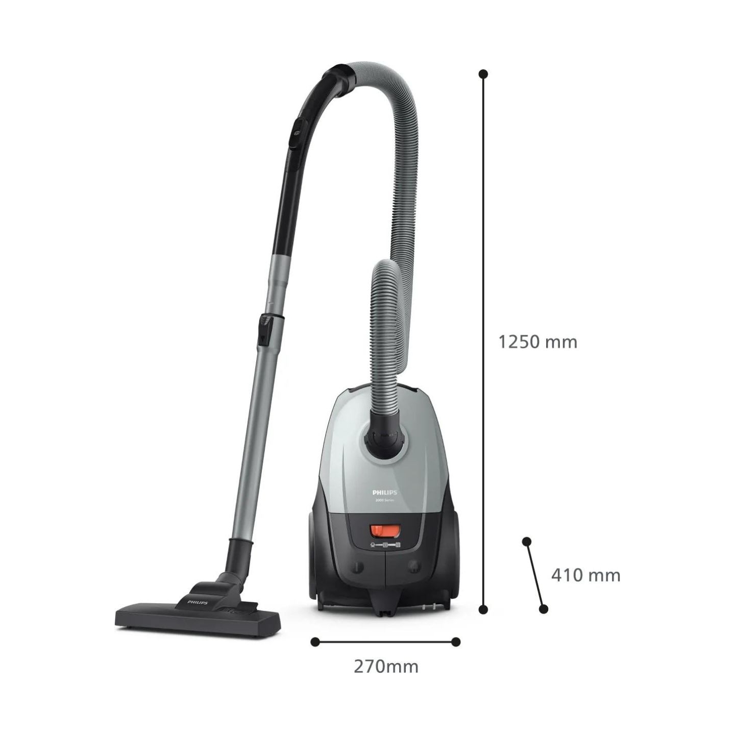 Philips 2000 series Bagged vacuum cleaner XD2142/12, 800W / XD2142/12