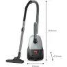 Philips 2000 series Bagged vacuum cleaner XD2142/12, 800W / XD2142/12