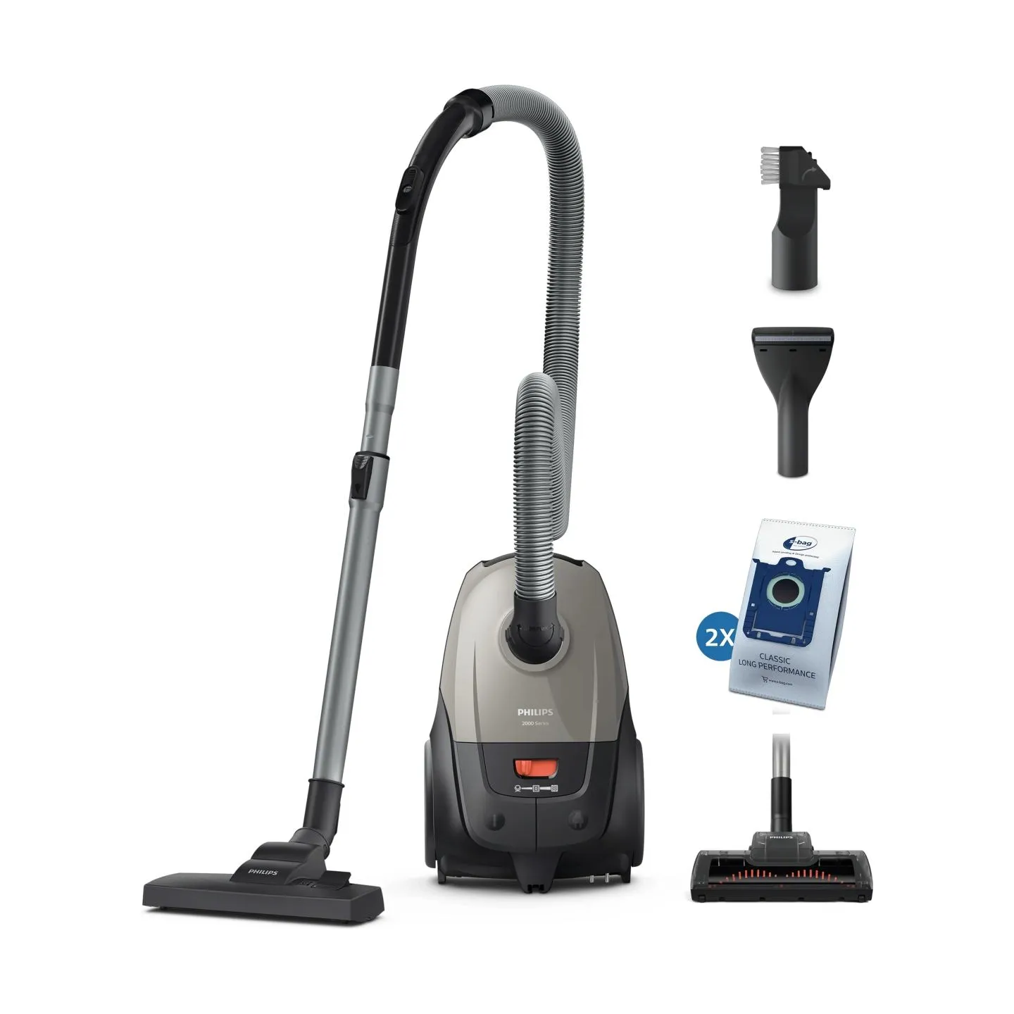 Philips Vacuum Cleaner|PHILIPS|Input power 850 W|Dust capacity 3 L|Cylinder vacuum|Cleaning type Dry|Dust container Dust bag|Col