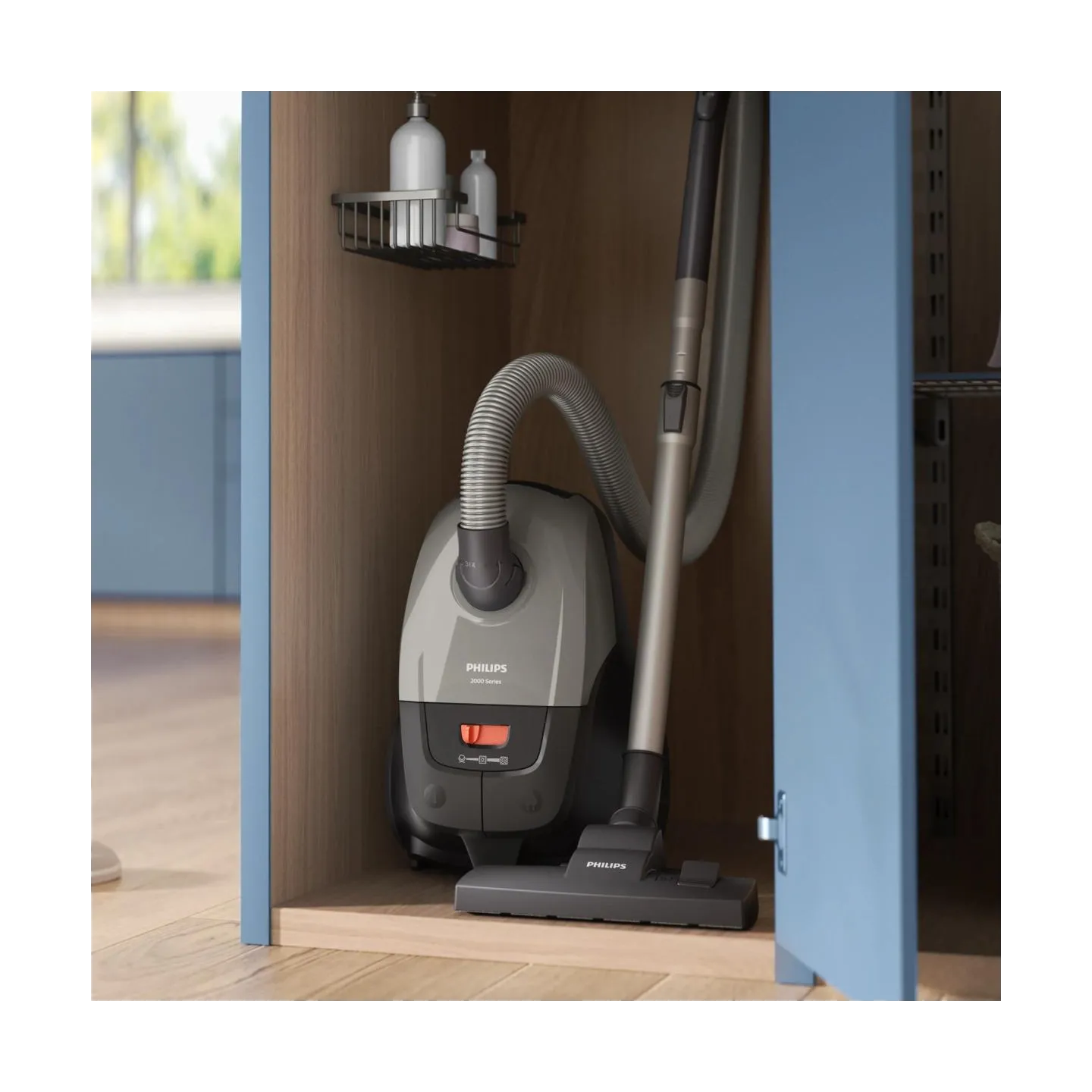Philips Vacuum Cleaner|PHILIPS|Input power 850 W|Dust capacity 3 L|Cylinder vacuum|Cleaning type Dry|Dust container Dust bag|Col