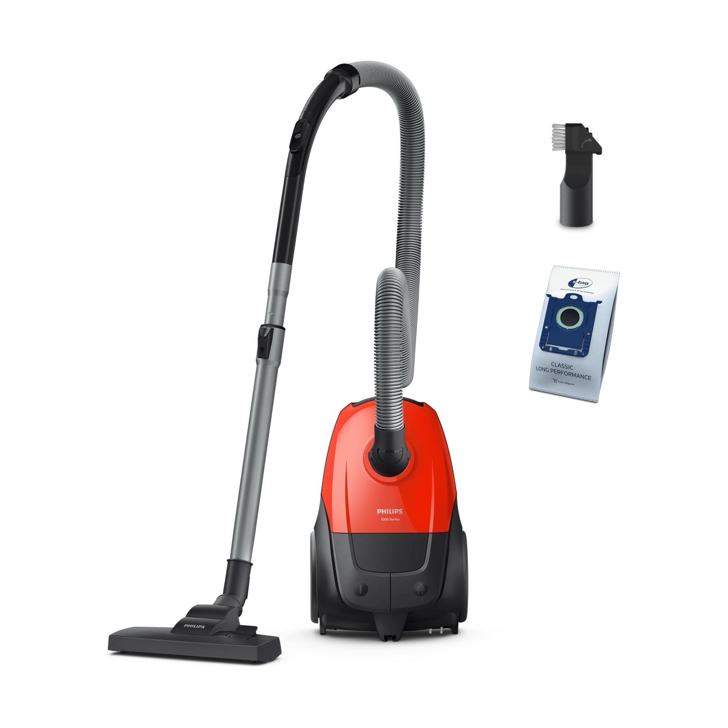Philips Vacuum Cleaner|PHILIPS|Input power 800 W|Dust capacity 3 L|Cylinder vacuum|Cleaning type Dry|Dust container Dust bag|Col
