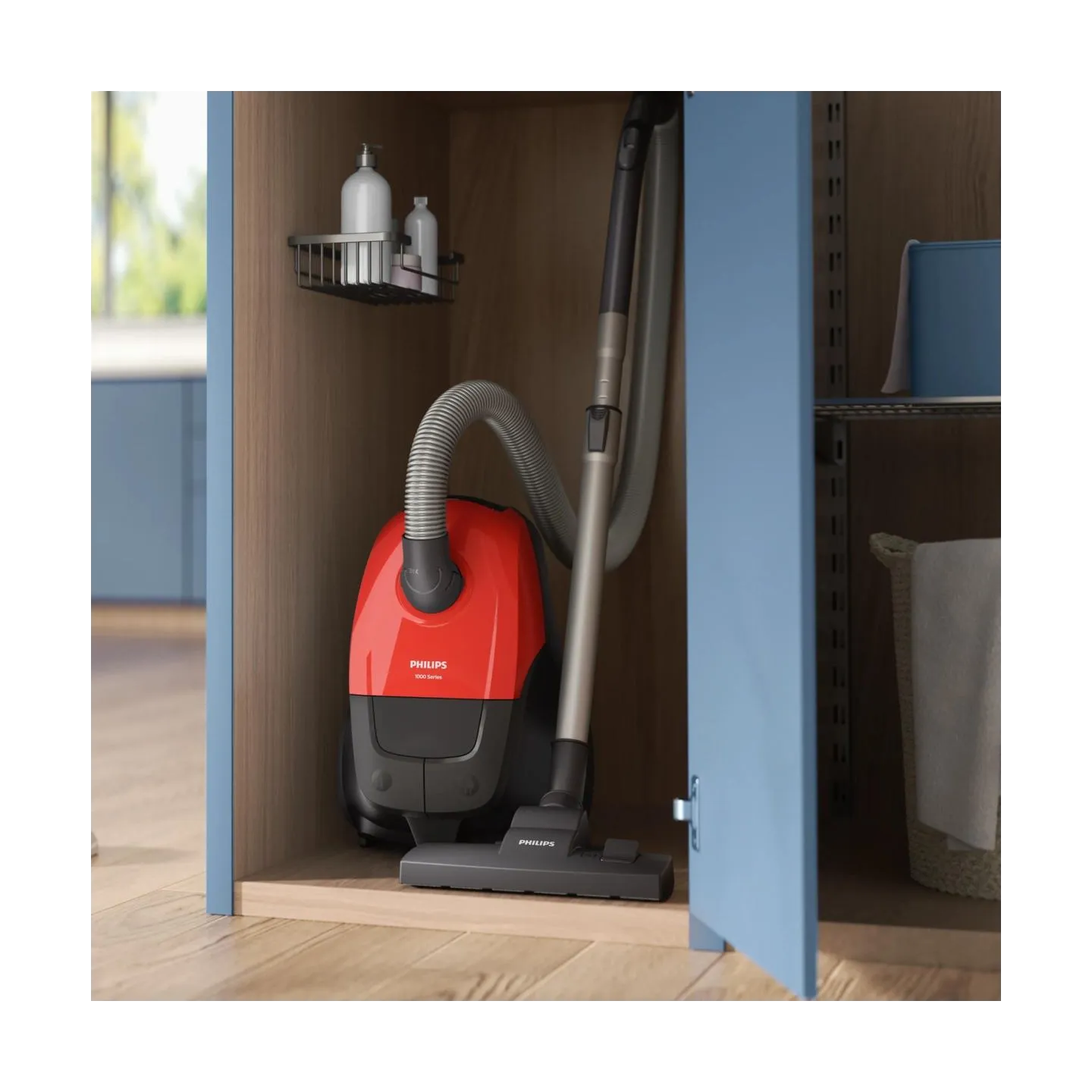 Philips Vacuum Cleaner|PHILIPS|Input power 800 W|Dust capacity 3 L|Cylinder vacuum|Cleaning type Dry|Dust container Dust bag|Col