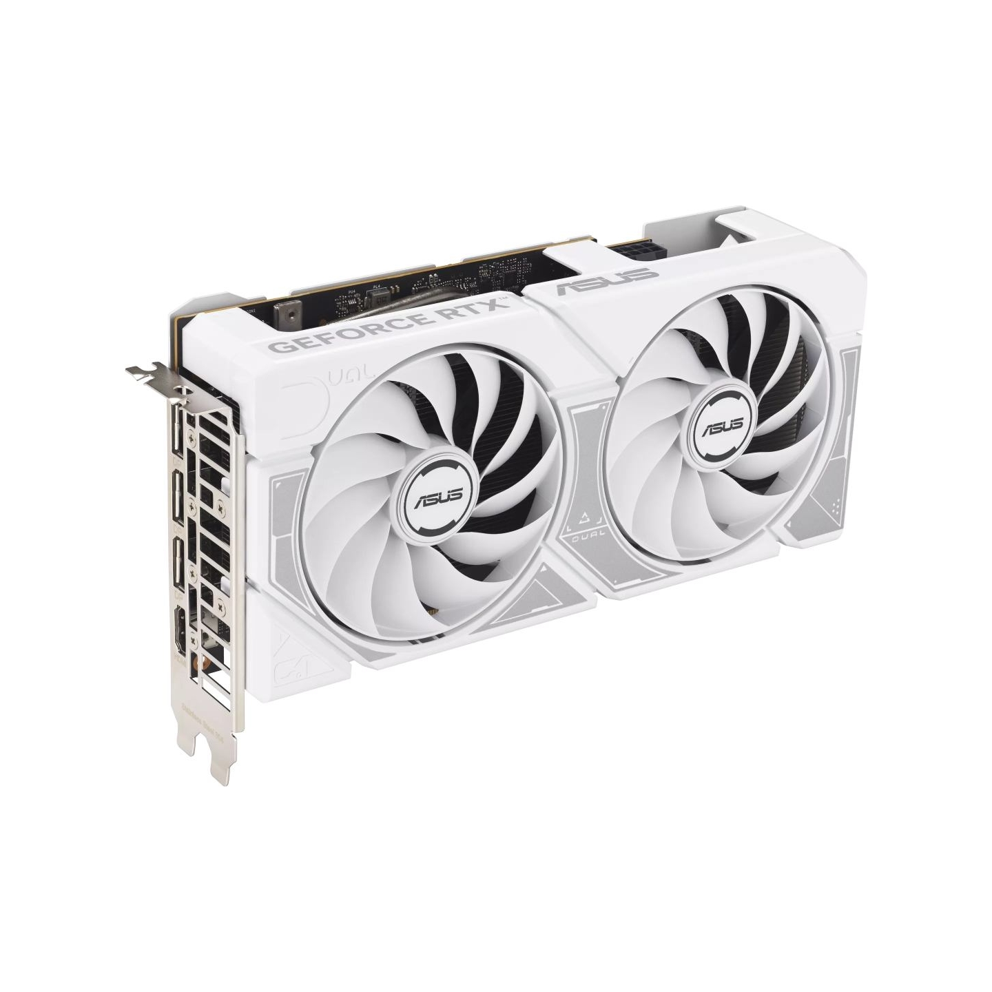Asus Dual GeForce RTX 5060 White OC Edition 8GB GDDR7 | NVIDIA | 8 GB | GeForce RTX 5060 | GDDR7 | HDMI ports quantity 1 | PCI E