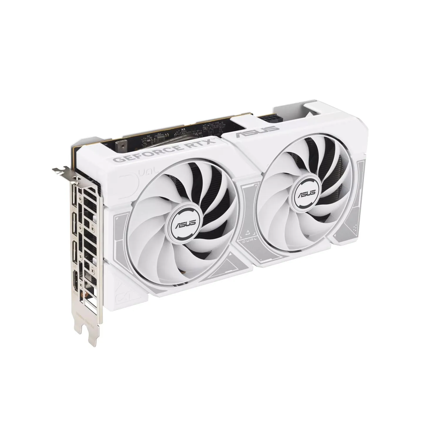 Asus Dual GeForce RTX 5060 White OC Edition 8GB GDDR7 | NVIDIA | 8 GB | GeForce RTX 5060 | GDDR7 | HDMI ports quantity 1 | PCI E