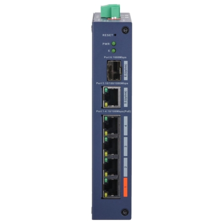 Dahua Switch|DAHUA|Switch type Managed|Switch layer L2|Form factor Desktop|4xRJ-45 ports|RJ-45 Ports Type Fast Ethernet (10/100)