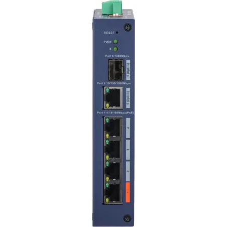 Dahua Switch|DAHUA|Switch type Managed|Switch layer L2|Form factor Desktop|4xRJ-45 ports|RJ-45 Ports Type Fast Ethernet (10/100)