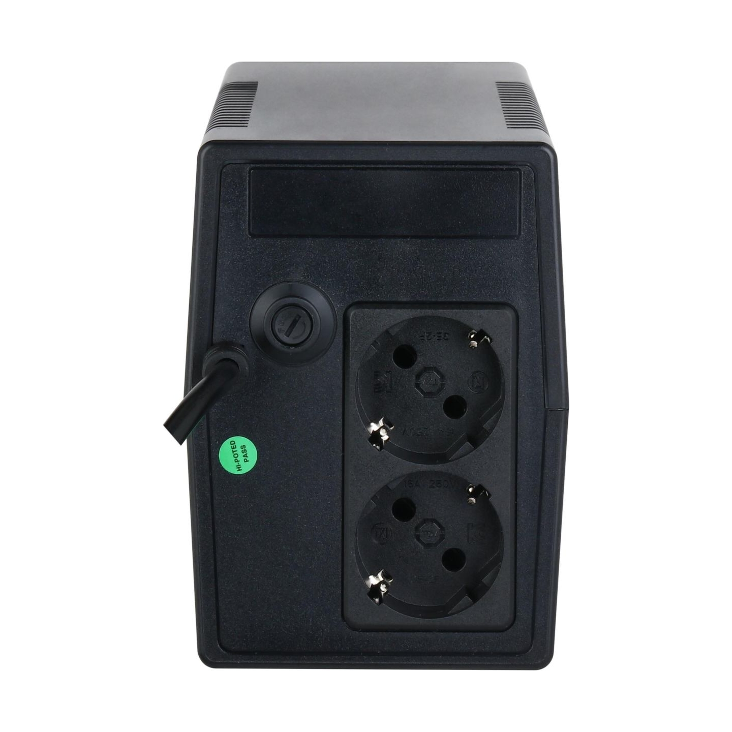 Dahua UPS|DAHUA|600 W|1 kVA|Waveform Sine/Pure sine|Line-Interactive|Black|PFM3350-1000