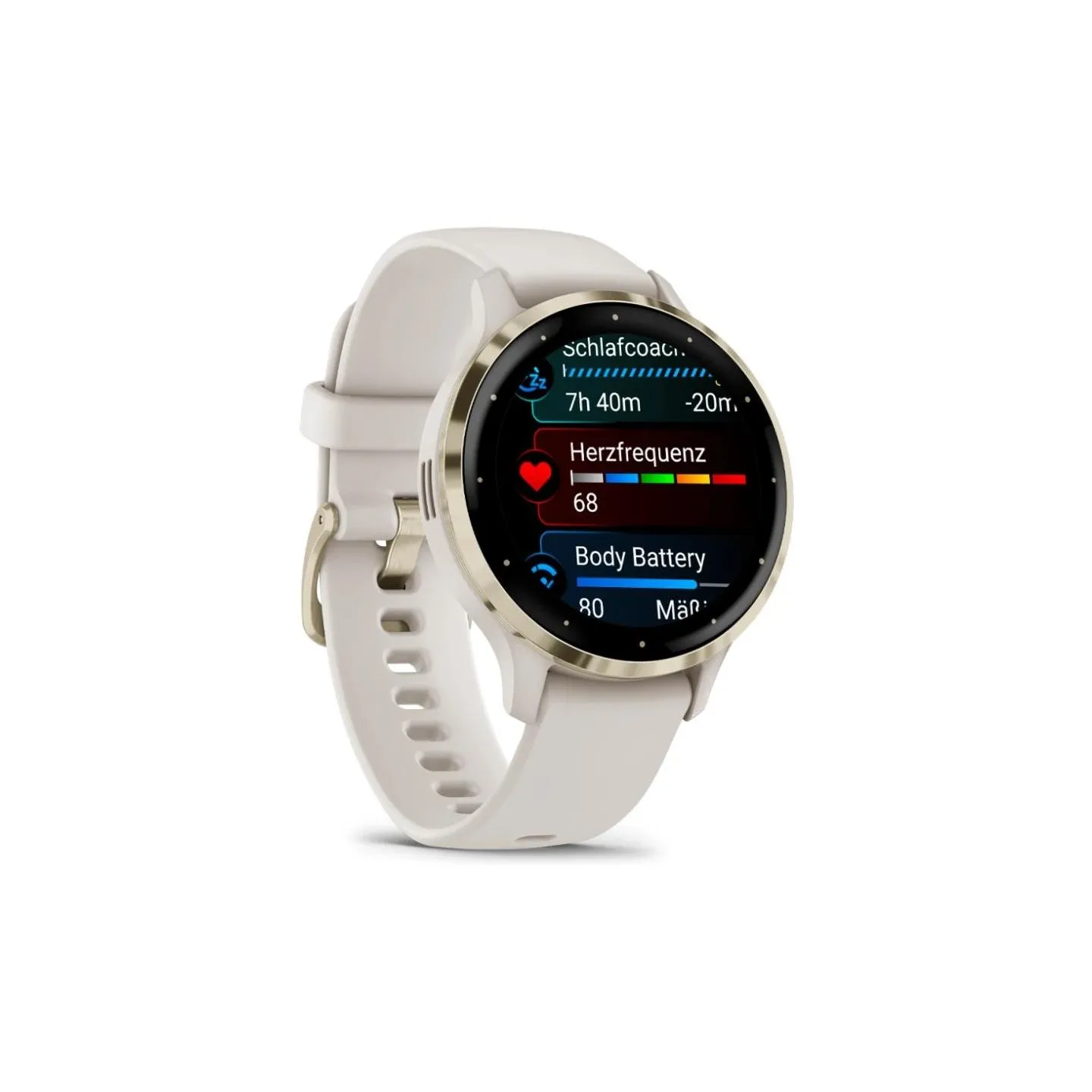 Garmin SMARTWATCH VENU 3S/IVORY/GOLD 010-02785-04 GARMIN