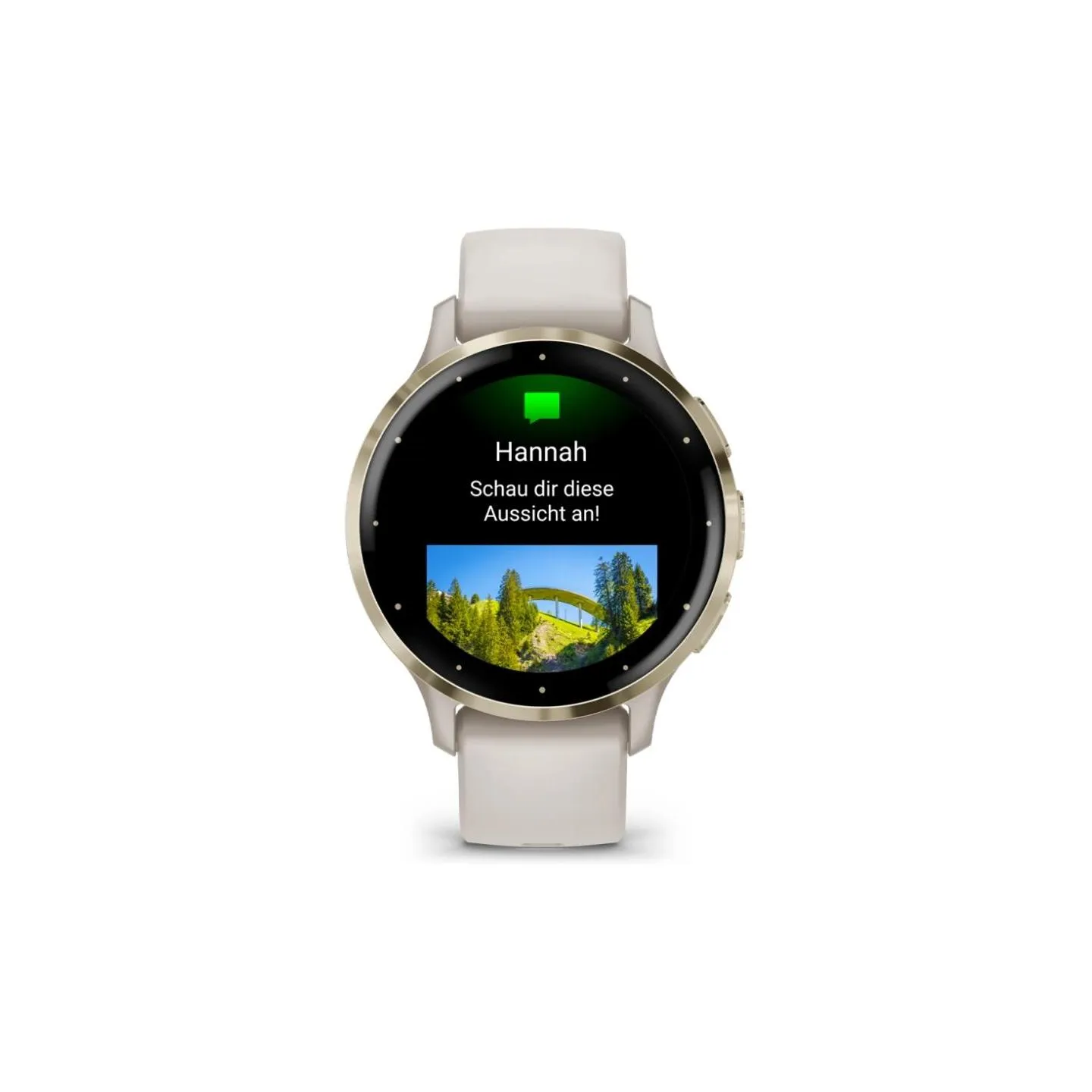 Garmin SMARTWATCH VENU 3S/IVORY/GOLD 010-02785-04 GARMIN