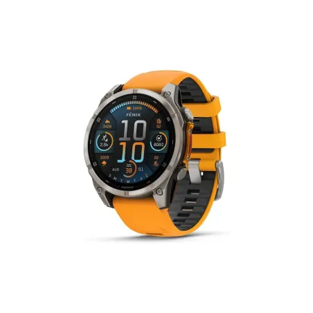Garmin SMARTWATCH FENIX 8 SAPPHIRE/ORANGE 010-02904-11 GARMIN