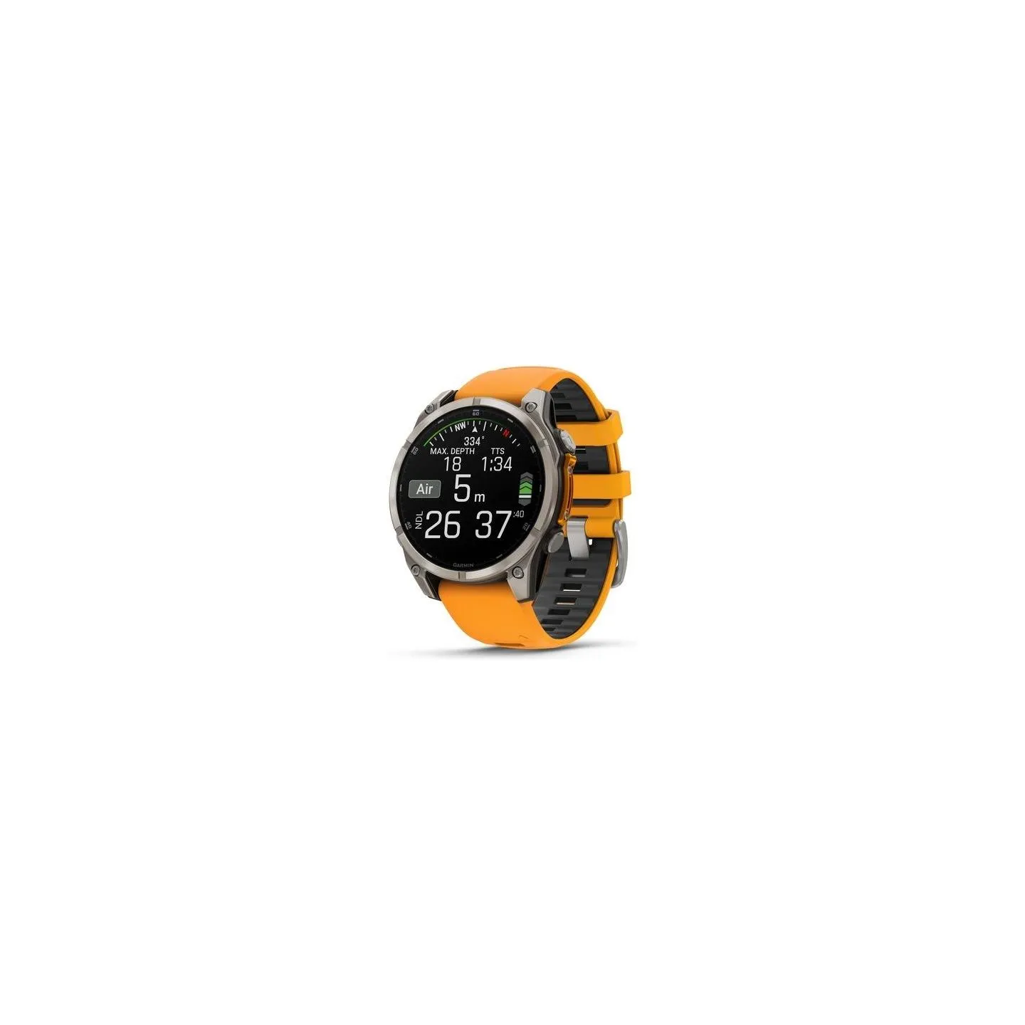 Garmin SMARTWATCH FENIX 8 SAPPHIRE/ORANGE 010-02904-11 GARMIN