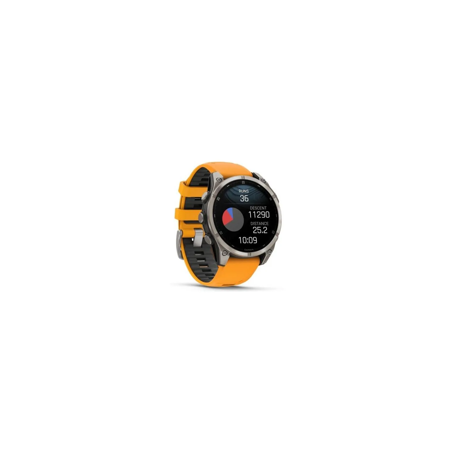 Garmin SMARTWATCH FENIX 8 SAPPHIRE/ORANGE 010-02904-11 GARMIN