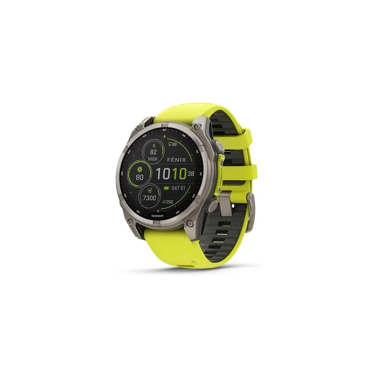 Garmin SMARTWATCH FENIX 8 SAPP. SOLAR/YELLOW 010-02906-21 GARMIN