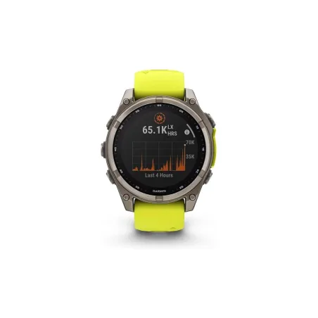 Garmin SMARTWATCH FENIX 8 SAPP. SOLAR/YELLOW 010-02906-21 GARMIN