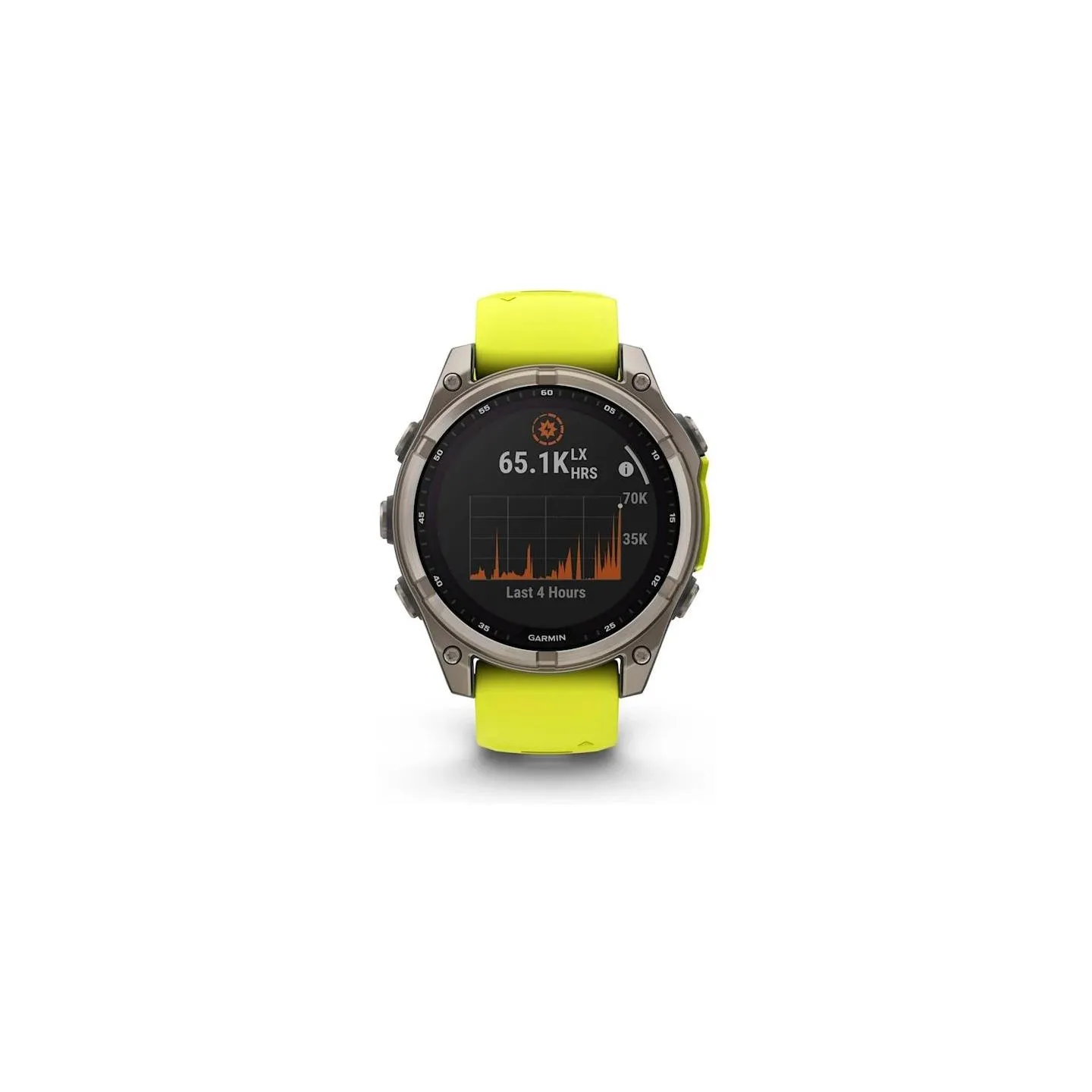Garmin SMARTWATCH FENIX 8 SAPP. SOLAR/YELLOW 010-02906-21 GARMIN