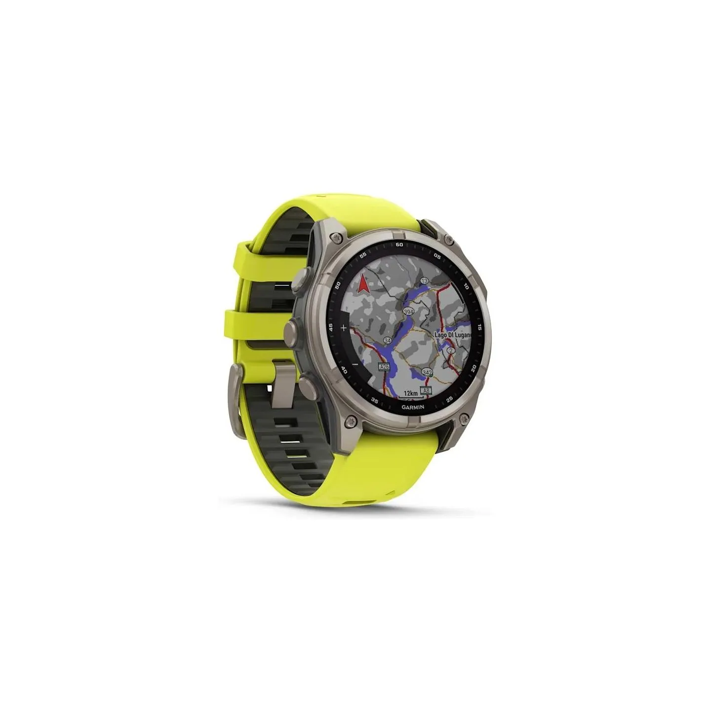 Garmin SMARTWATCH FENIX 8 SAPP. SOLAR/YELLOW 010-02906-21 GARMIN