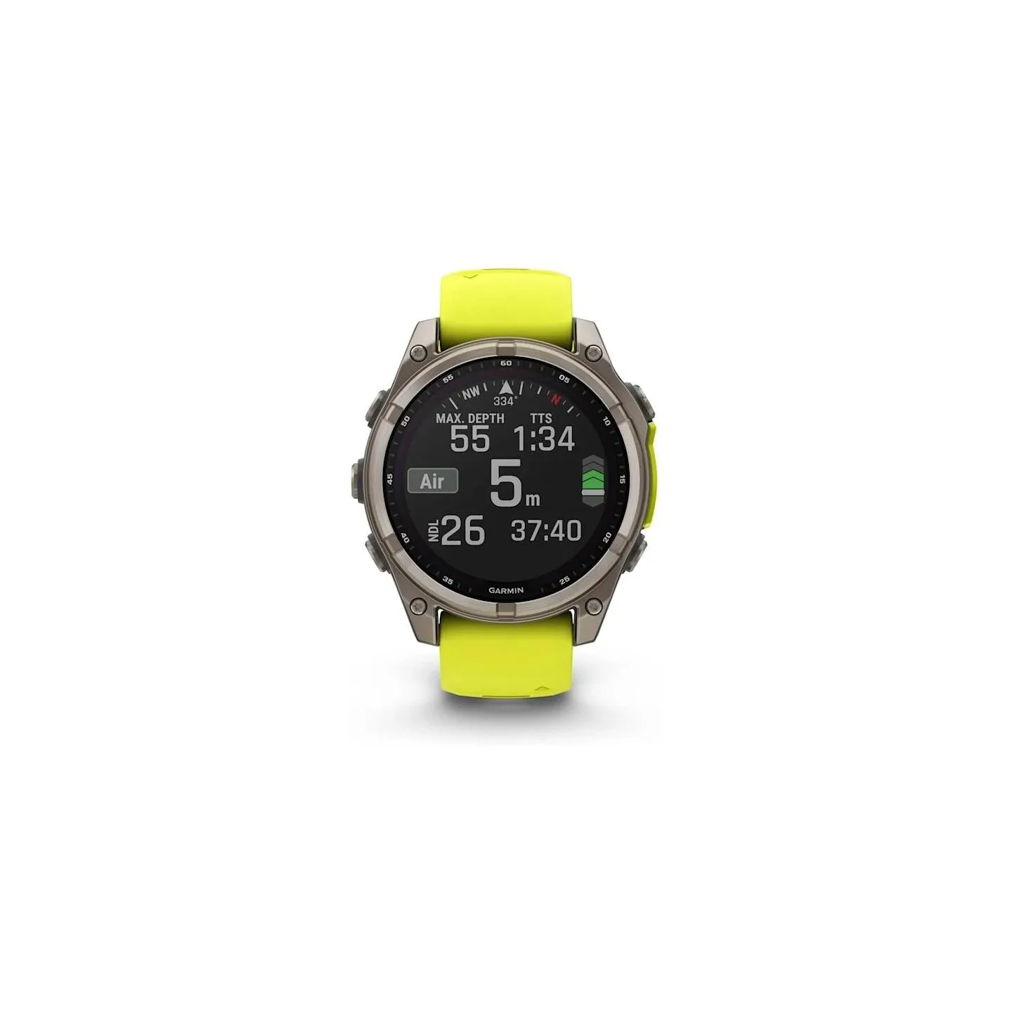 Garmin SMARTWATCH FENIX 8 SAPP. SOLAR/YELLOW 010-02906-21 GARMIN