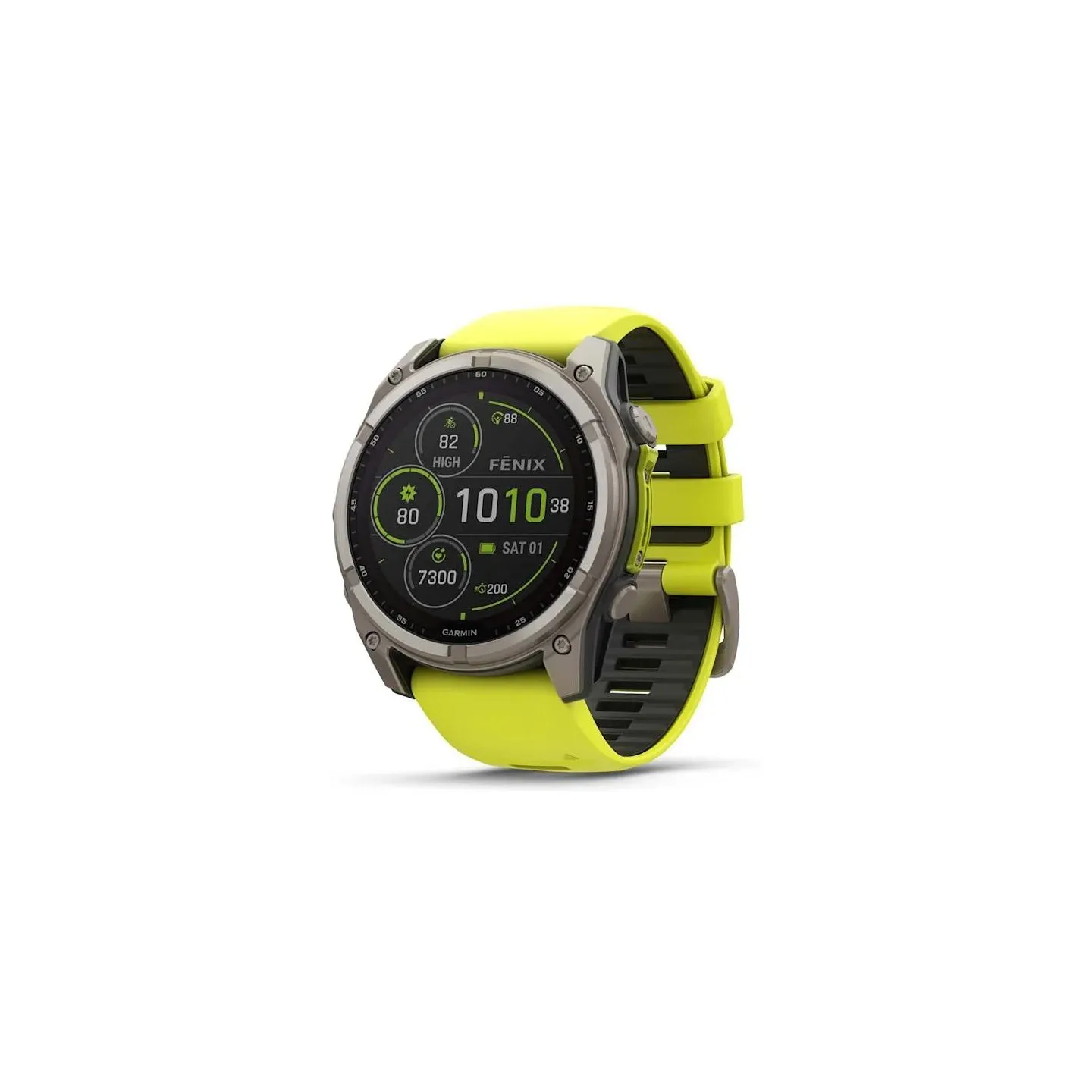 Garmin SMARTWATCH FENIX 8 SAPP. SOLAR/YELLOW 010-02907-21 GARMIN