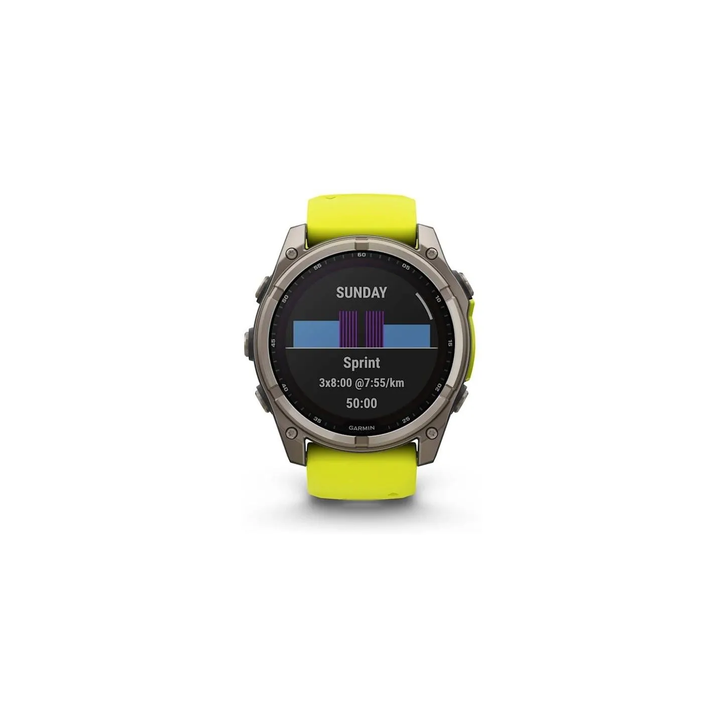 Garmin SMARTWATCH FENIX 8 SAPP. SOLAR/YELLOW 010-02907-21 GARMIN