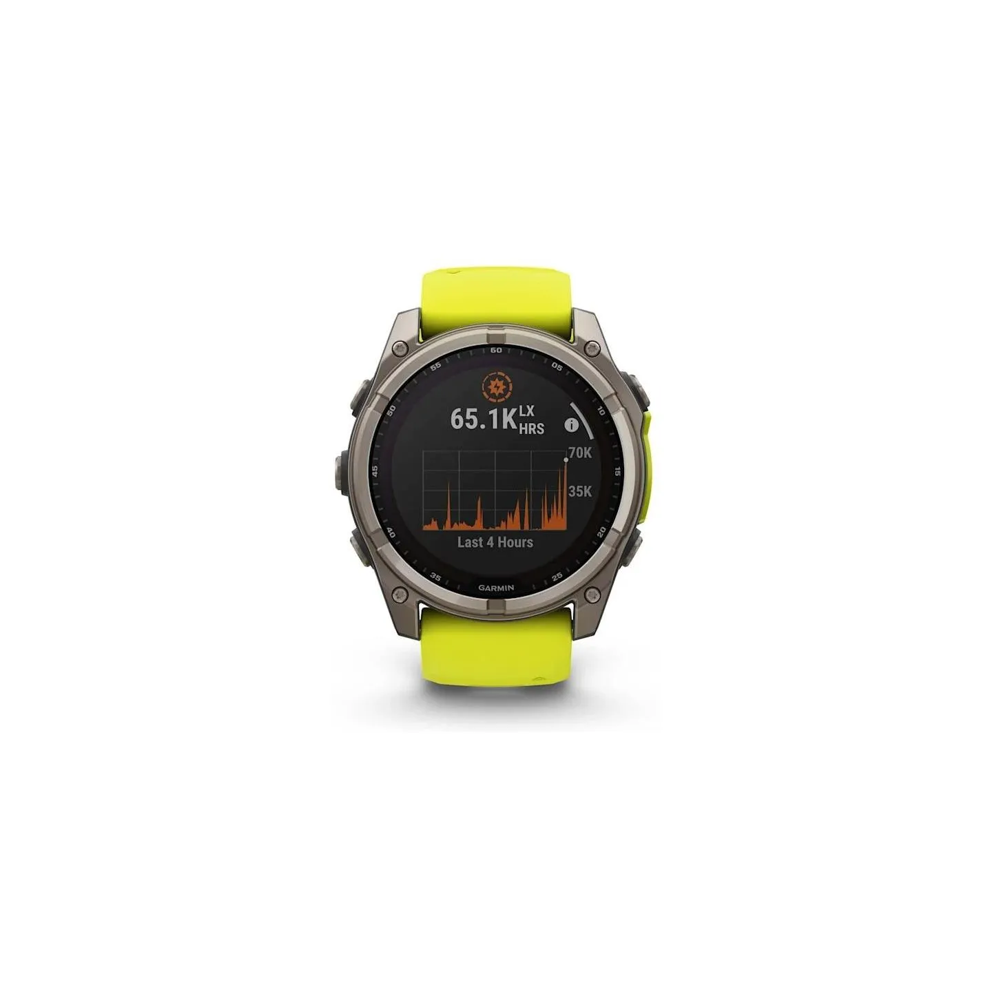 Garmin SMARTWATCH FENIX 8 SAPP. SOLAR/YELLOW 010-02907-21 GARMIN