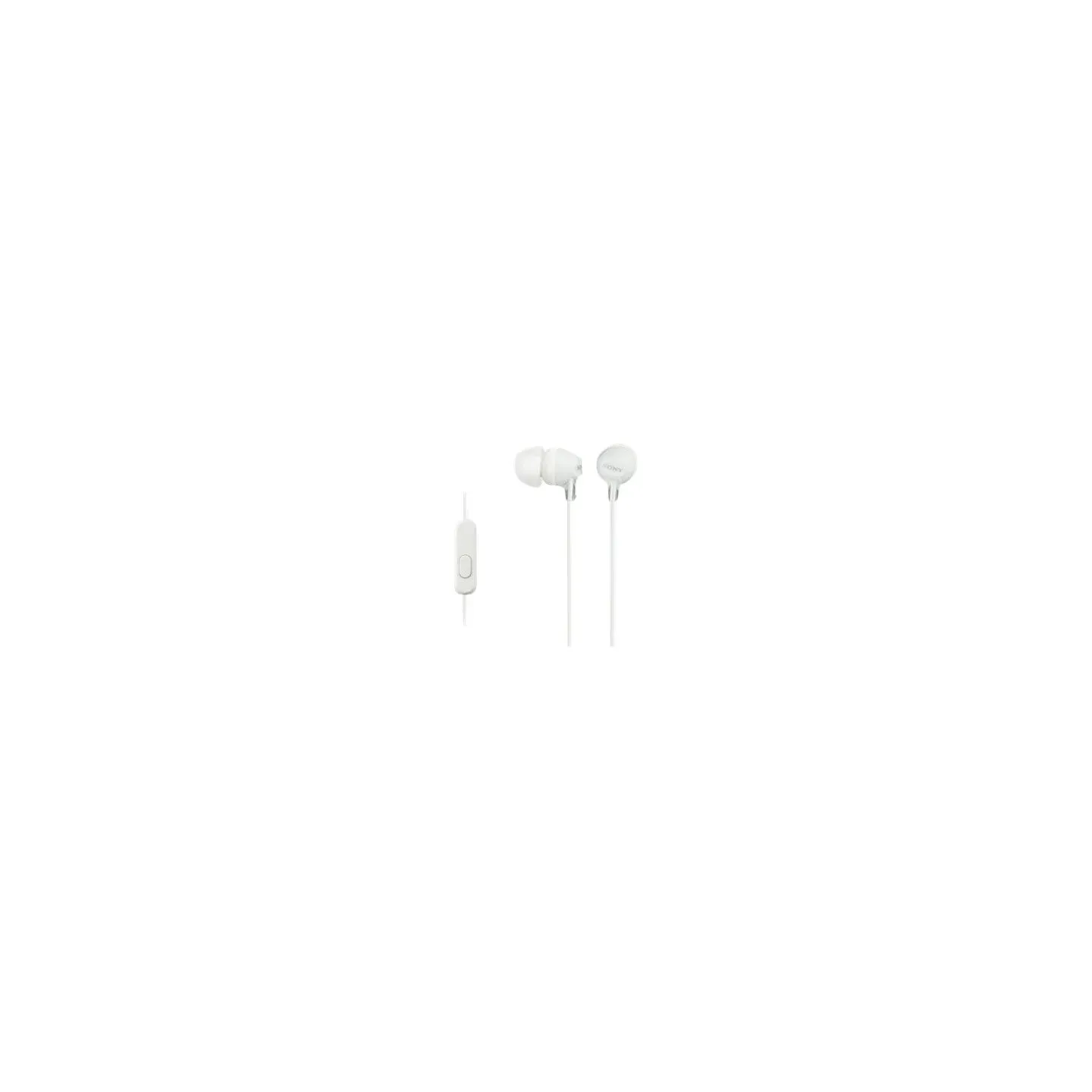 Sony | EX series | MDR-EX15AP | In-ear | White