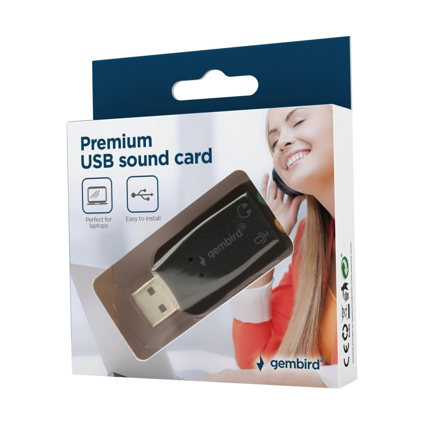 Gembird | SC-USB2.0-01 - sound card