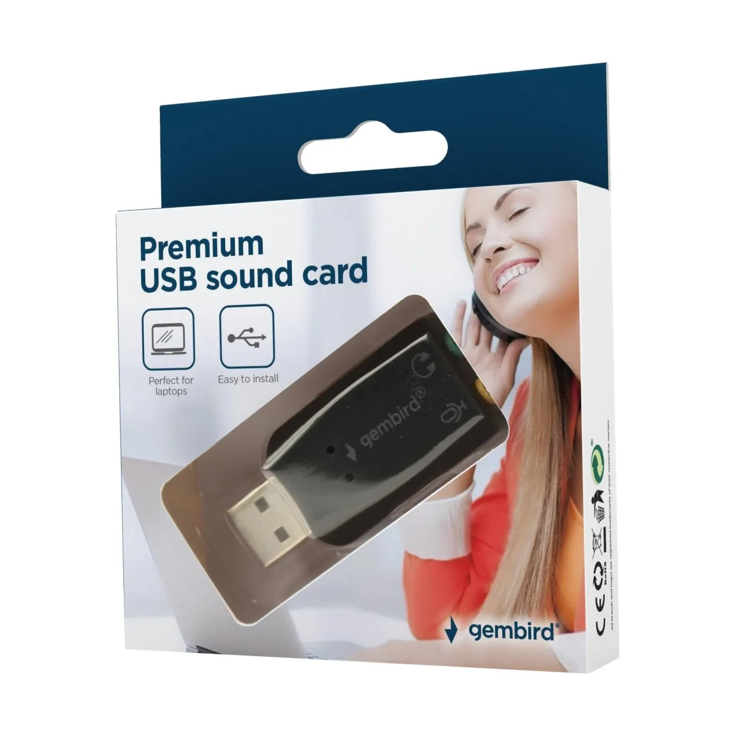 Gembird | SC-USB2.0-01 - sound card