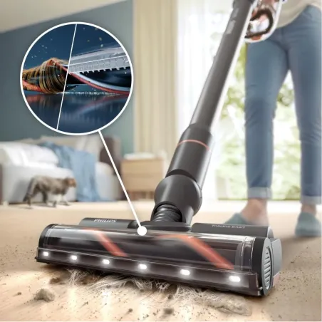 Philips 7000 Series Cordless Stick vacuum cleaner XC7163/01/Damaged package / XC7163/01?/PACKAGE
