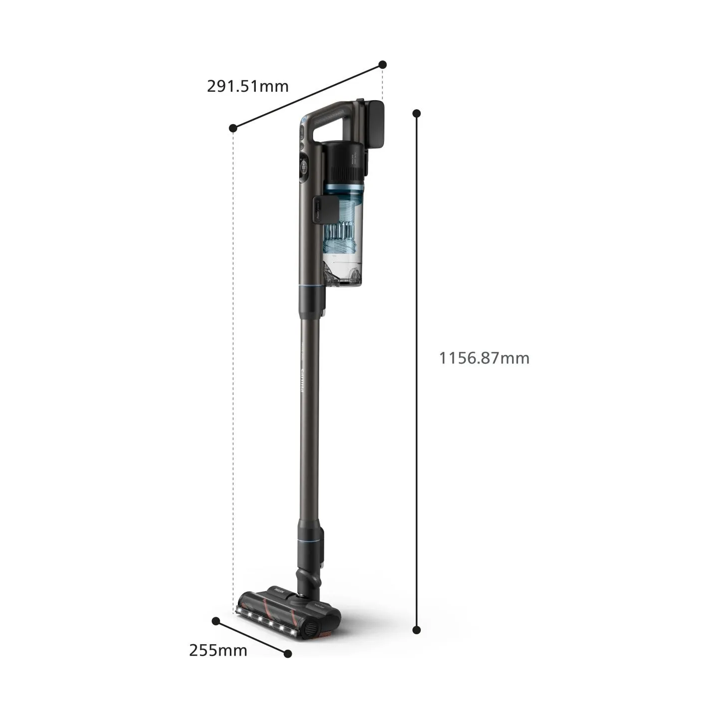 Philips 7000 Series Cordless Stick vacuum cleaner XC7163/01/Damaged package / XC7163/01?/PACKAGE