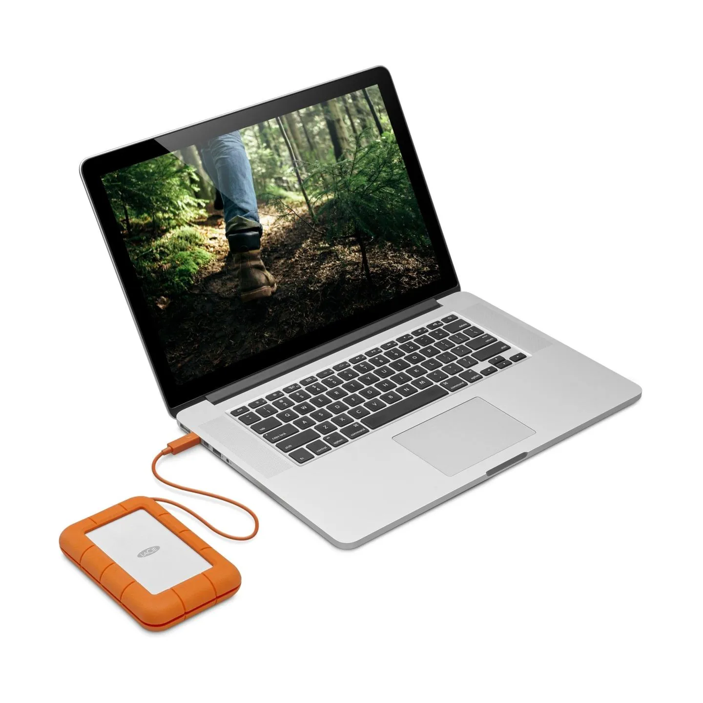 Lacie External HDD|LACIE|2TB|USB-C|Colour Orange|STFR2000403
