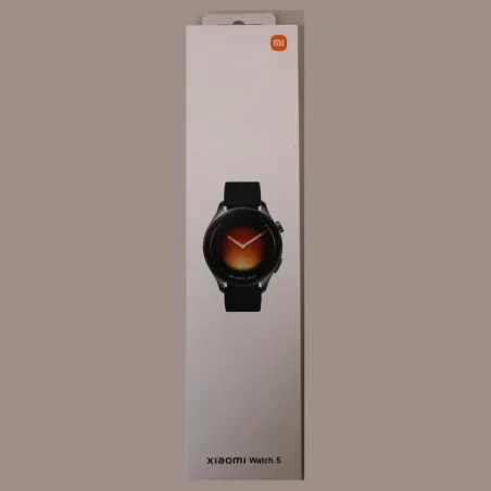 Xiaomi Watch 5, Black |  Xiaomi Watch 5 | Smart watch | AMOLED | 1.54" | Waterproof | Black | UNPACKED
