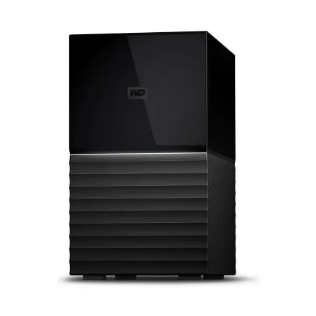 WD External HDD|WESTERN DIGITAL|My Book Duo|16TB|USB-C|USB 3.0|Drives 2|Black|WDBFBE0160JBK-EESN