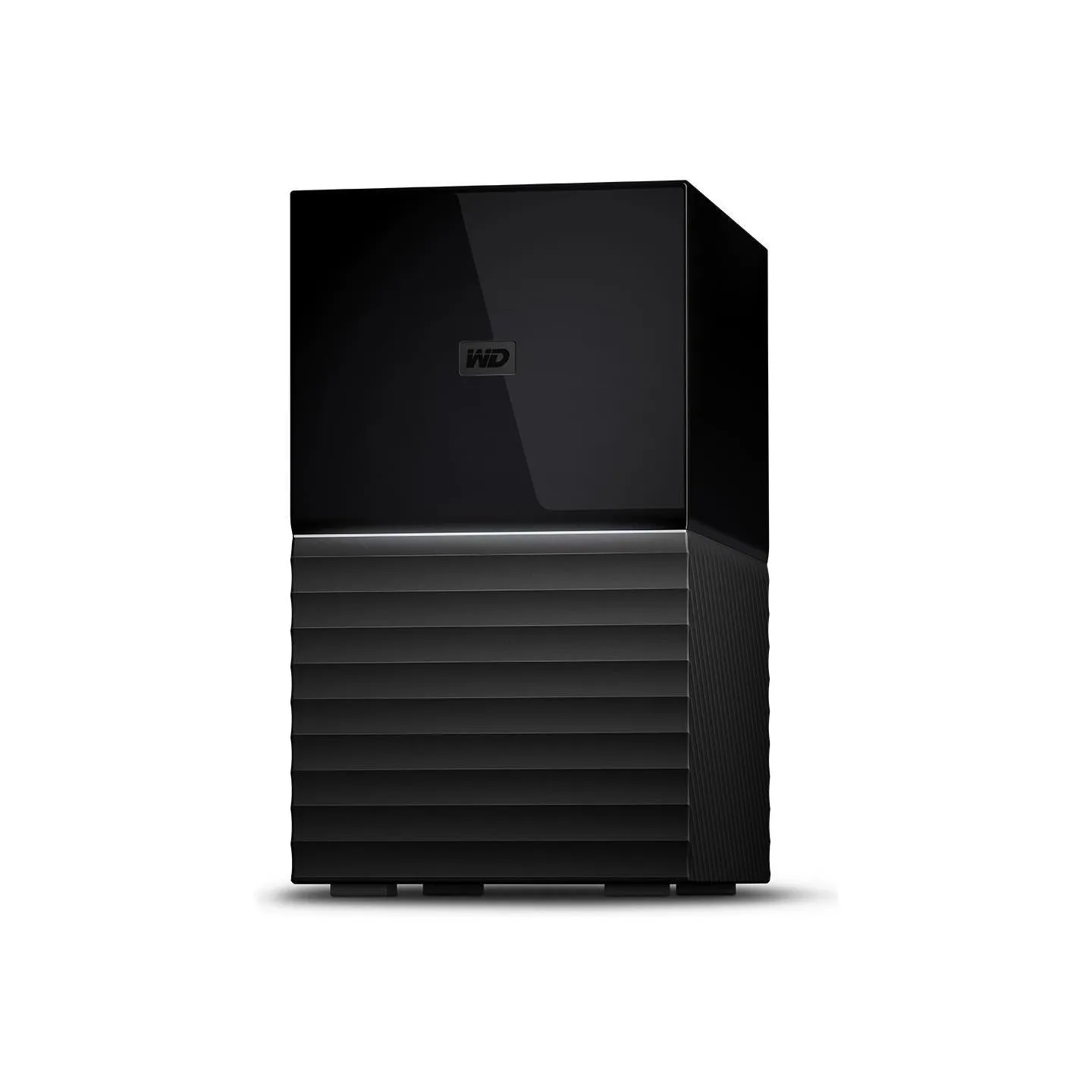 WD External HDD|WESTERN DIGITAL|My Book Duo|16TB|USB-C|USB 3.0|Drives 2|Black|WDBFBE0160JBK-EESN