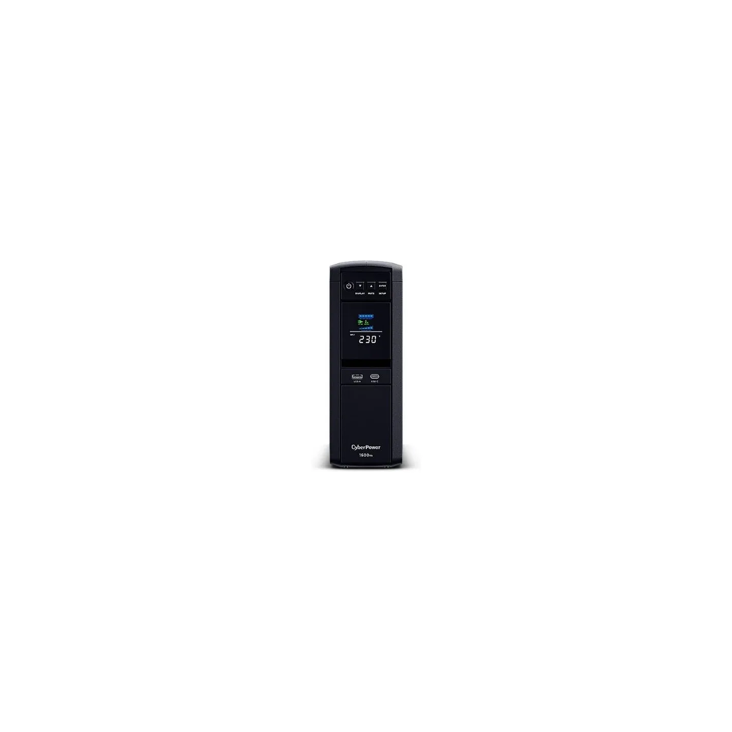 Cyberpower | Backup UPS Systems | CP1600EPFCLCD | 1600 VA | 1000 W