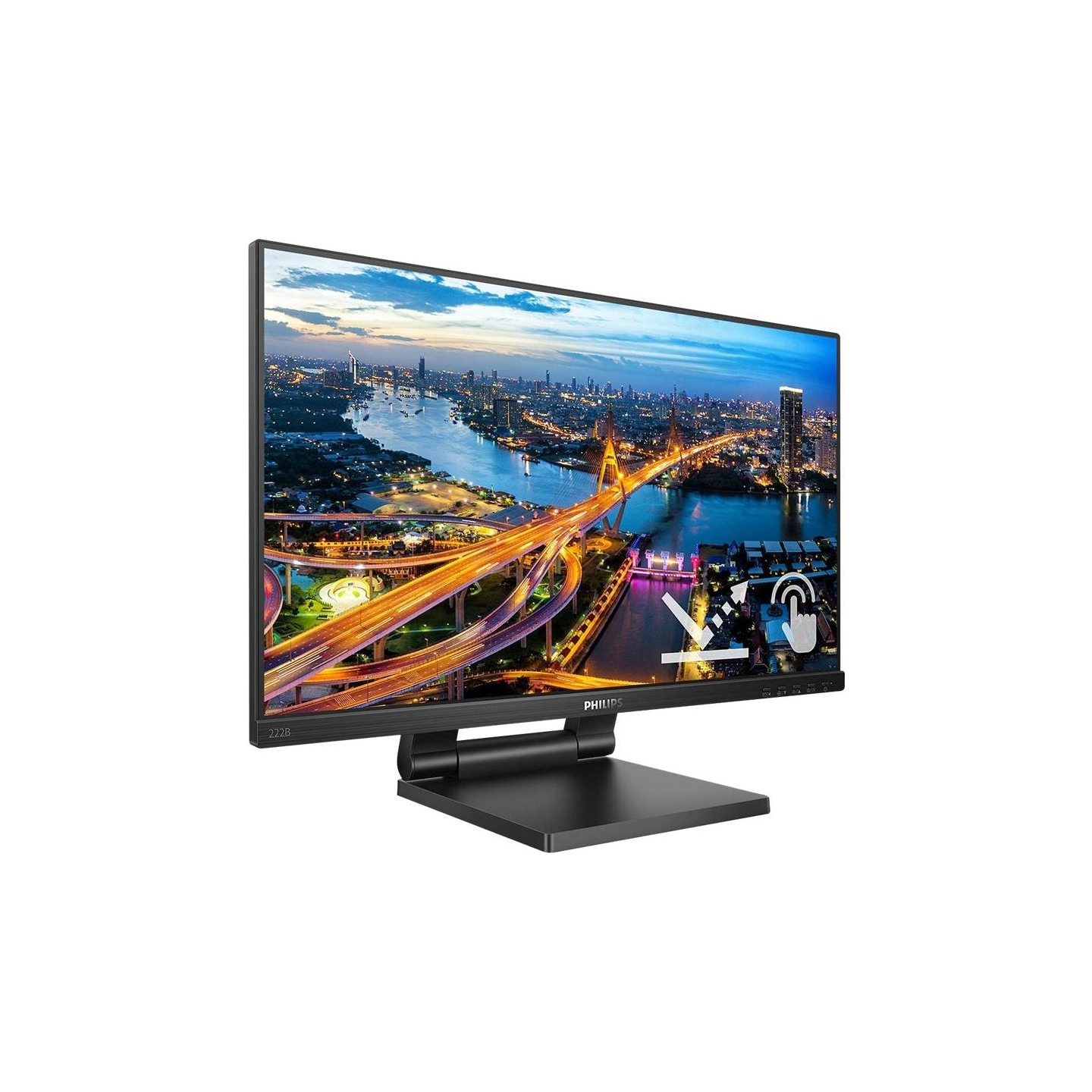 Philips Monitor 21.5 inch 222B1TC IPS Touch HDMI DP