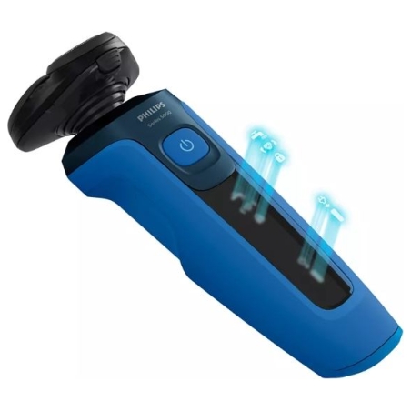 Philips | Electric Shaver | S5466/17 | Operating time (max) 45 min | Wet & Dry | Lithium Ion | Royal Blue