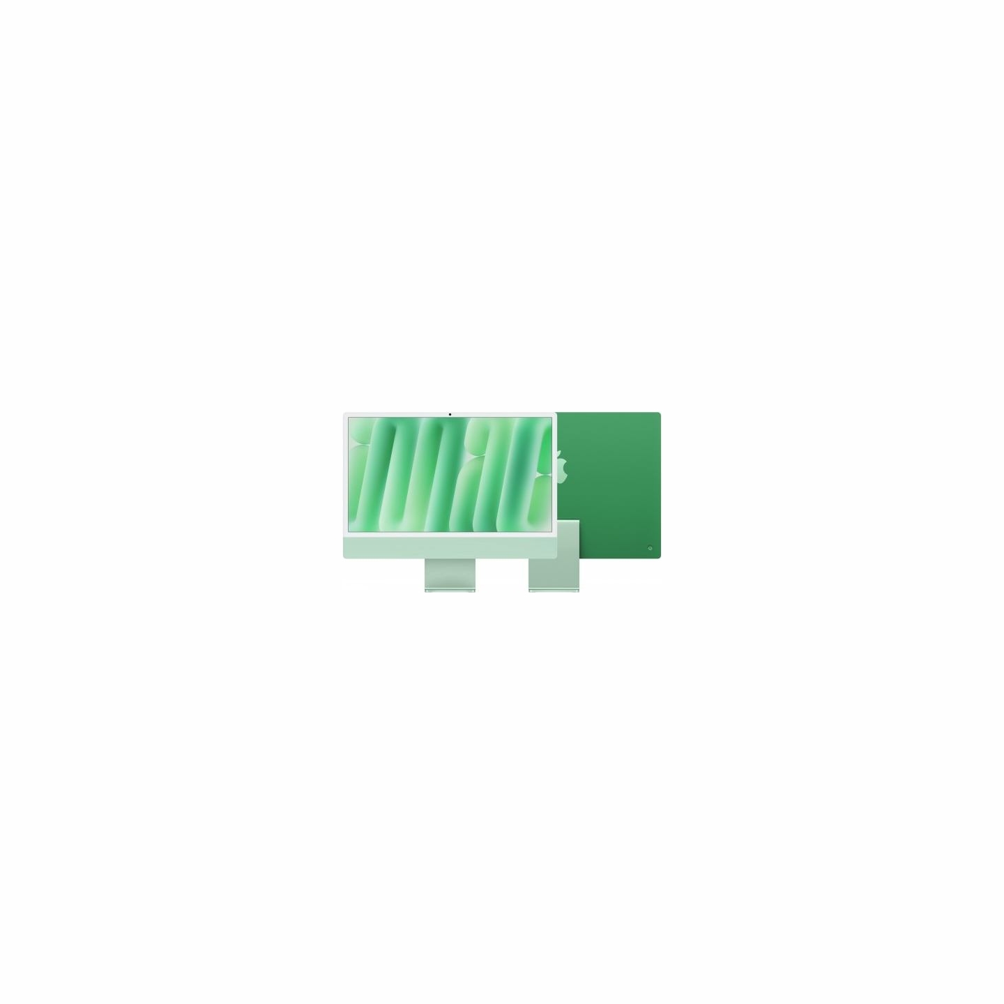 Apple iMac 24 inch: M4 10/10, 16GB, 512GB SSD - Green