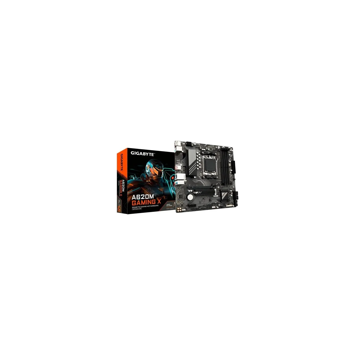 Gigabyte Motherboard A620M GAMING X AM5 4DDR5 HDMI/DP M.2 mATX