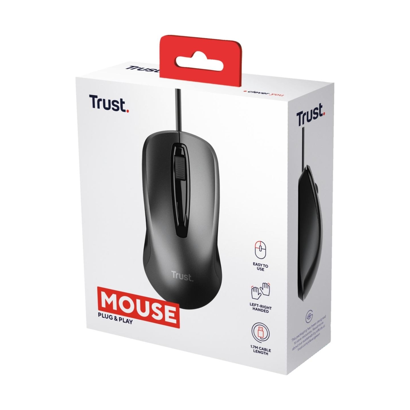 Trust MOUSE USB OPTICAL BASICS/24657 TRUST