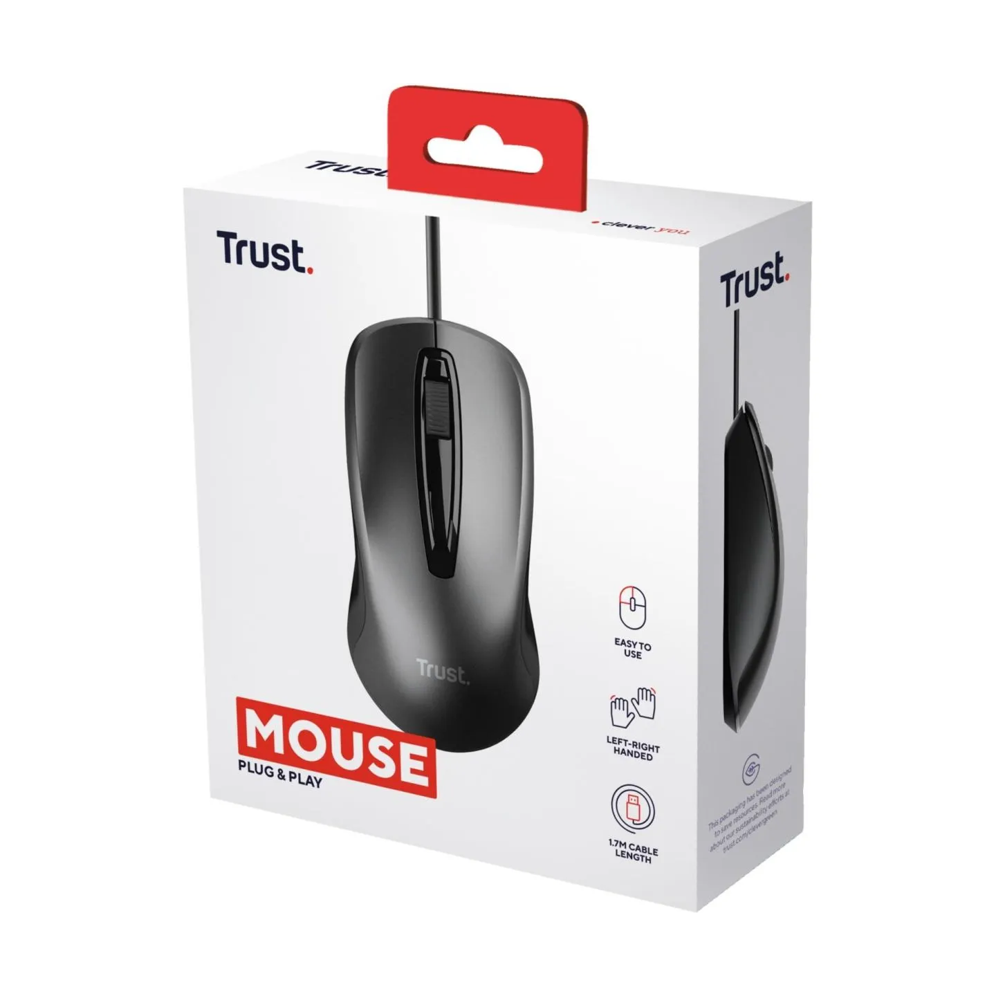 Trust MOUSE USB OPTICAL BASICS/24657 TRUST