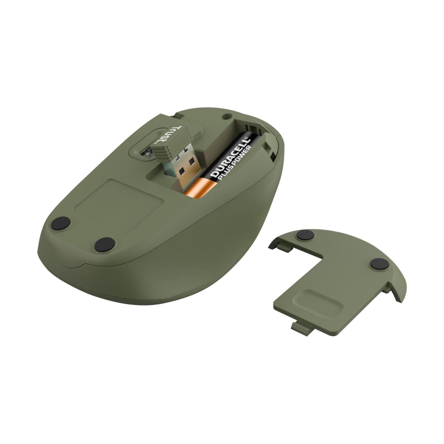 Trust MOUSE USB OPTICAL WRL YVI+/GREEN 24552 TRUST