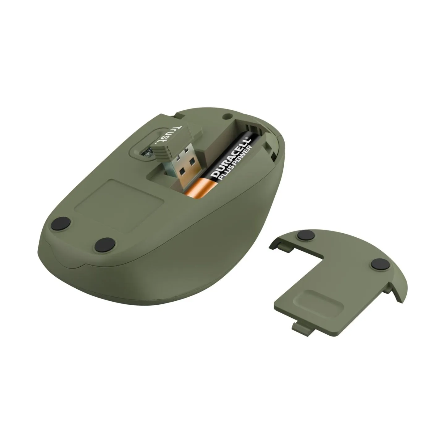 Trust MOUSE USB OPTICAL WRL YVI+/GREEN 24552 TRUST