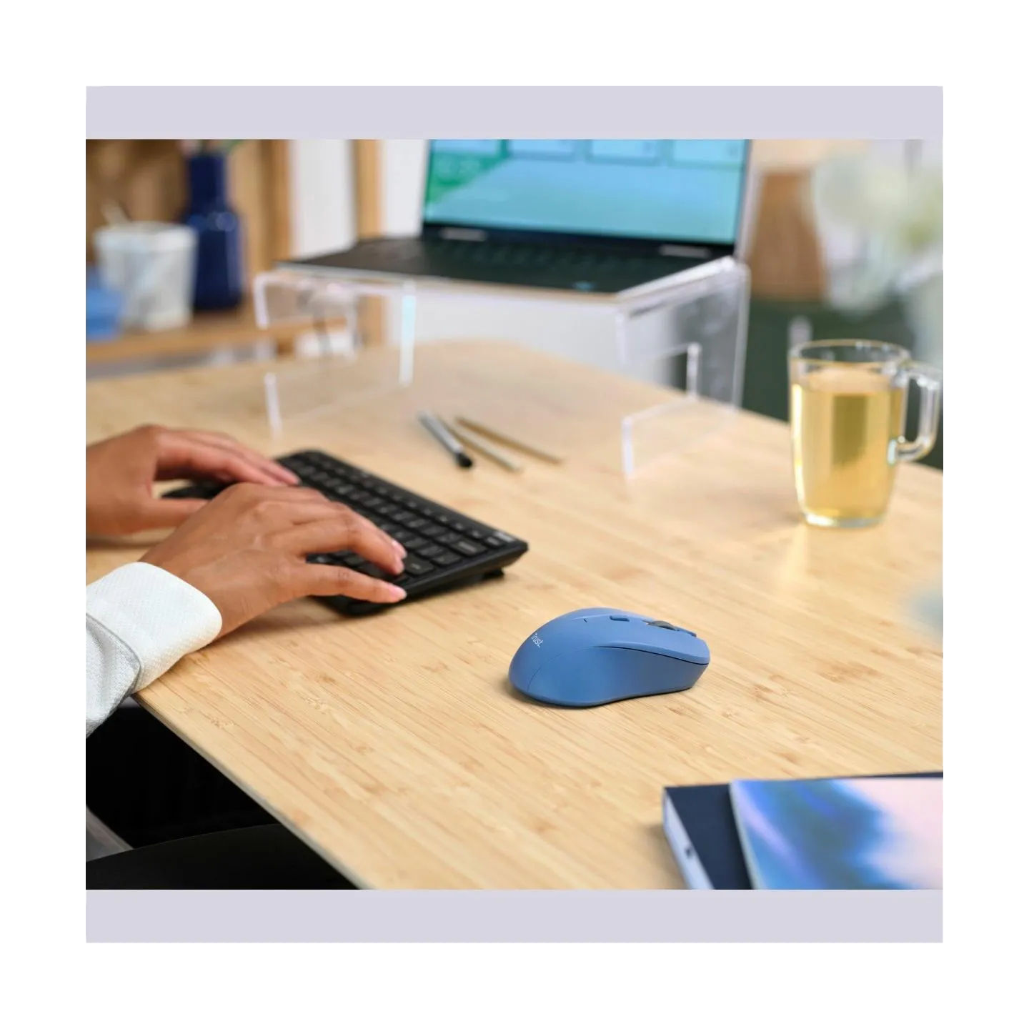 Trust MOUSE USB OPTICAL WRL BLUE/MYDO 25041 TRUST