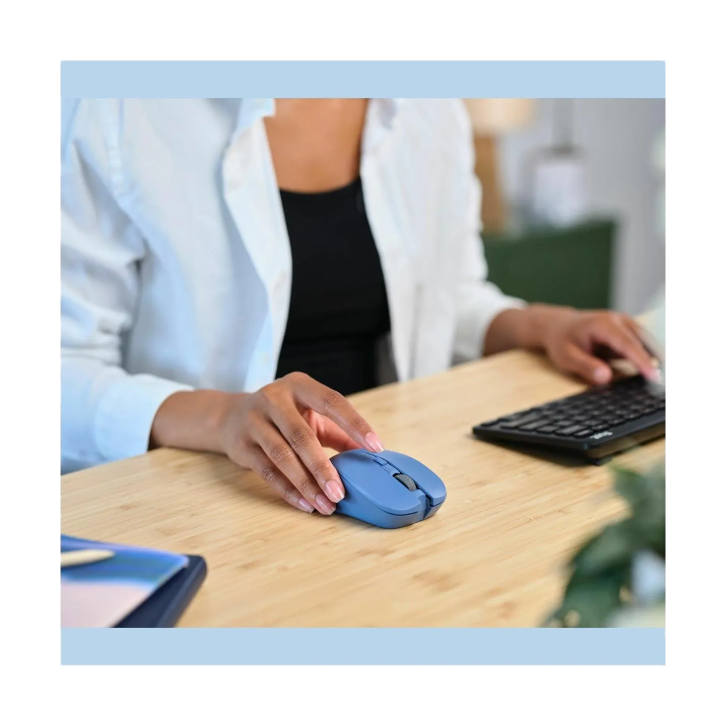 Trust MOUSE USB OPTICAL WRL BLUE/MYDO 25041 TRUST