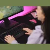 Trust MOUSE USB OPTICAL GAMING PINK/GXT109P FELOX 25068 TRUST