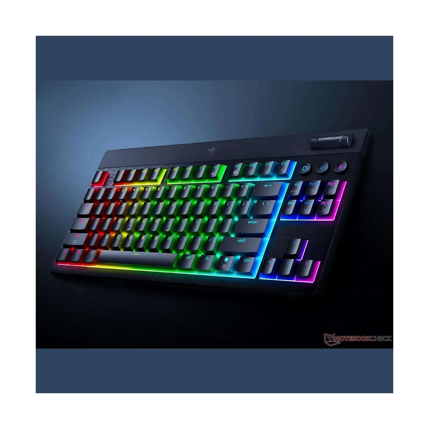 Razer | BlackWidow V4 Low-Profile HyperSpeed | Keyboard | Wireless | US | Bluetooth | Orange Switches | Black